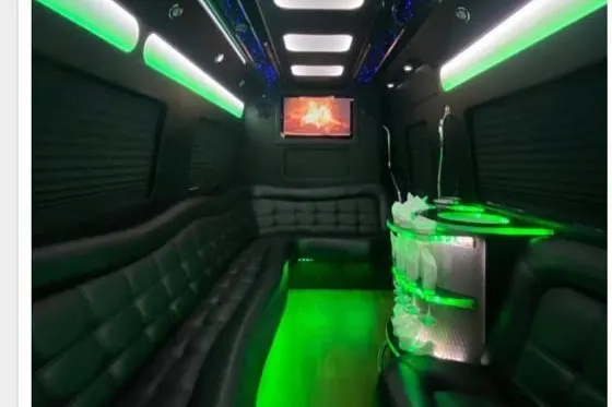 12 passengers mercedes van limousine-3
